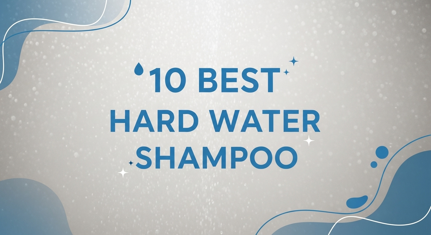 10 Best Hard Water Shampoo