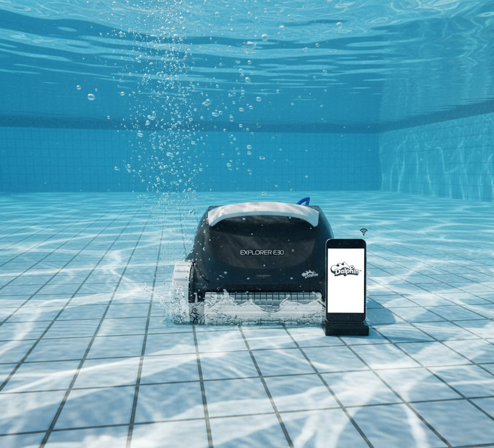 Dolphin 2025 Explorer E30 Wi-Fi Robotic Pool Vacuum Cleaner