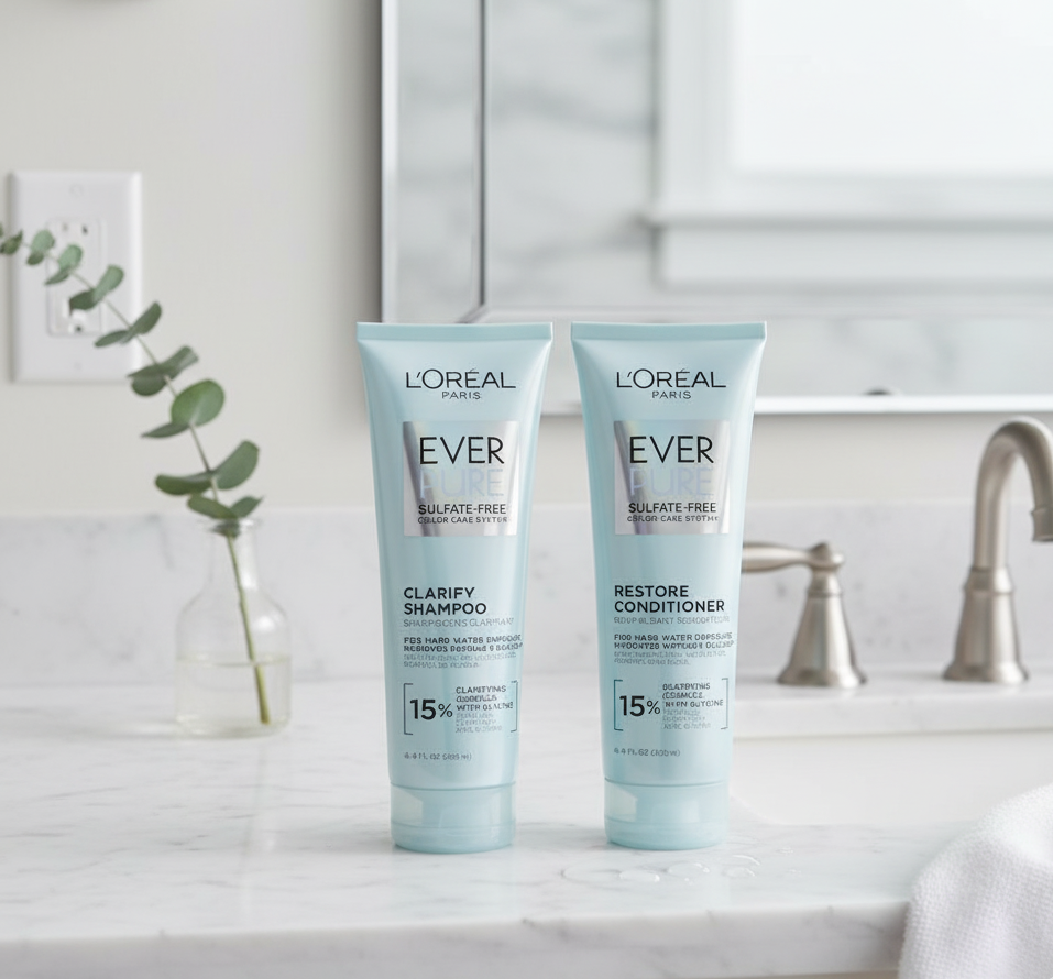 Hard Water Shampoo - L'Oreal Paris Clarify and Restore Sulfate Free