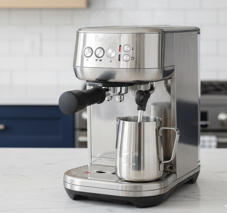 Breville Bambino Plus Espresso Machine BES500BSS, Brushed Stainless Steel