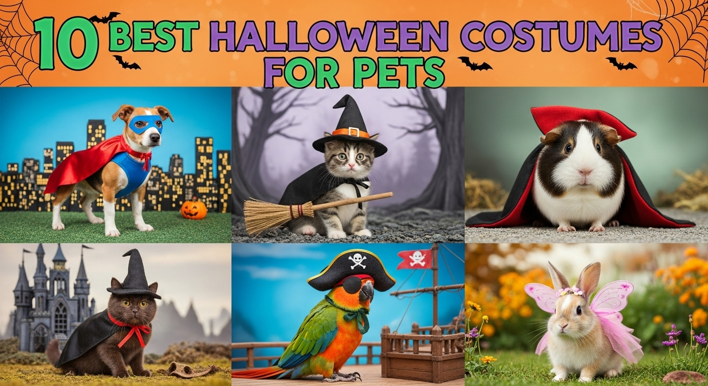 10 Best Halloween Costumes for Pets