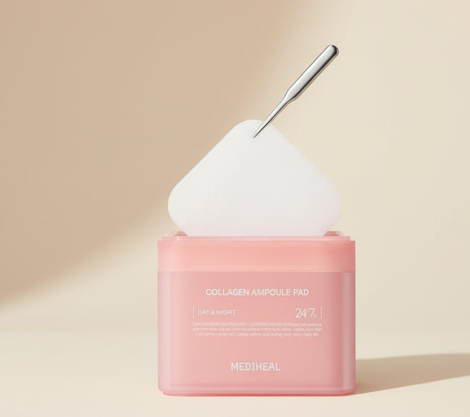 MEDIHEAL Collagen Ampoule Toner Pads