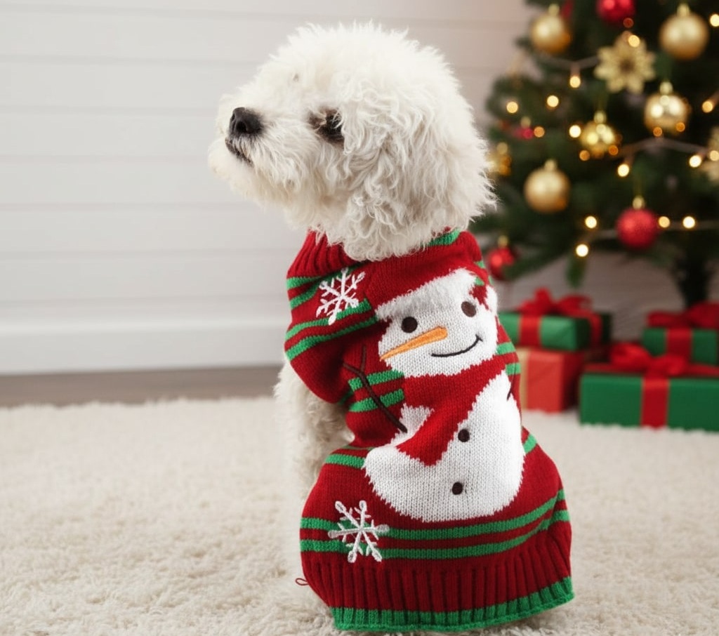 10 Pet Christmas Sweaters 2