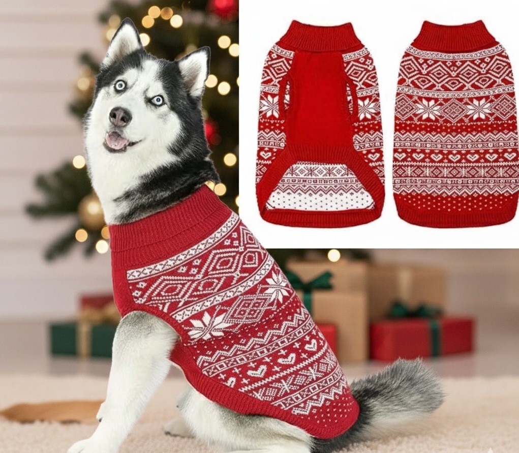 10 Pet Christmas Sweaters 3