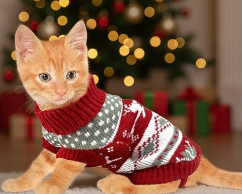 10 Pet Christmas Sweaters 8