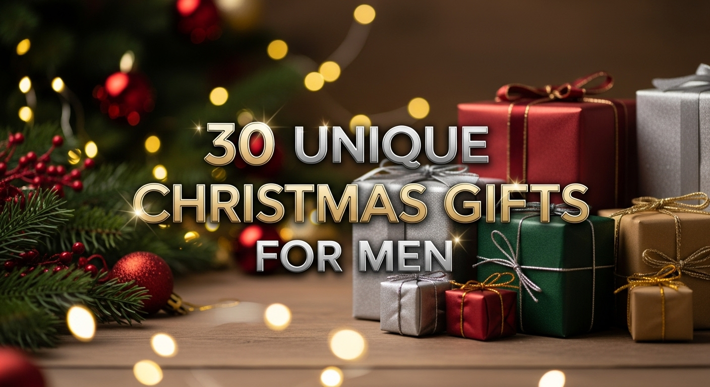 30 Unique Christmas Gifts for Men