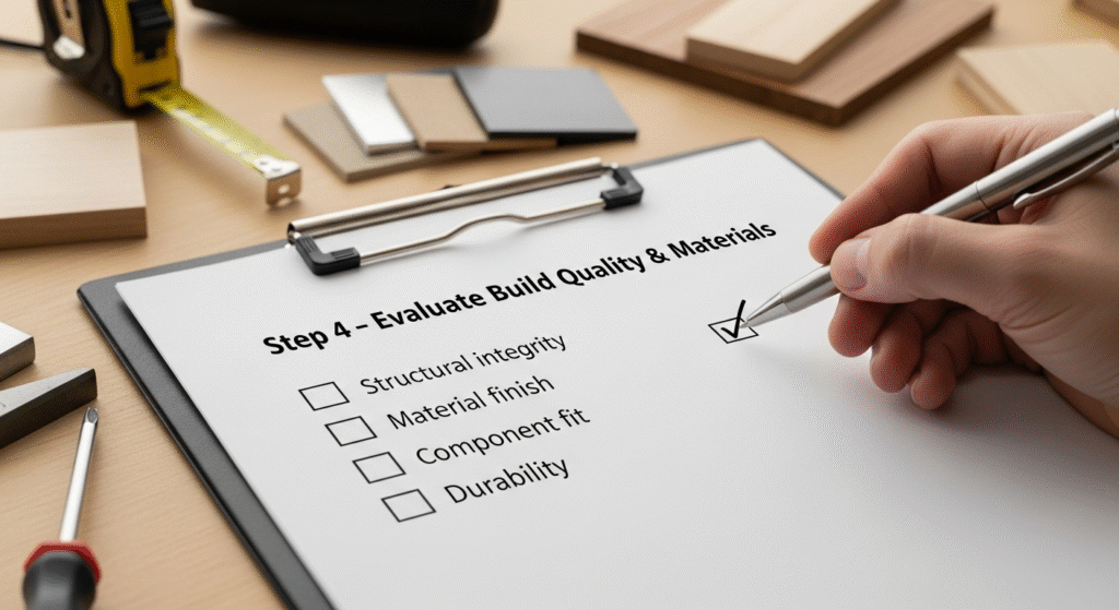 Step 4 – Evaluate Build Quality & Materials.219Z