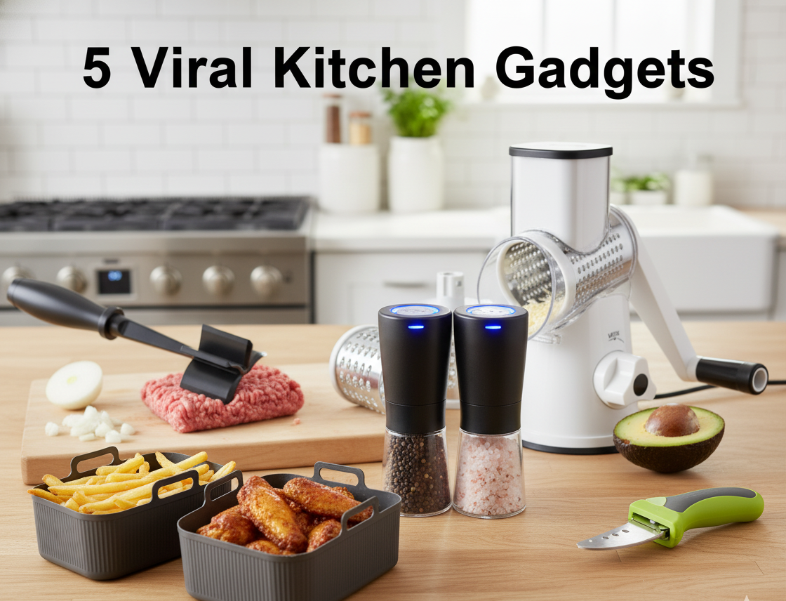 5 Viral Kitchen Gadgets