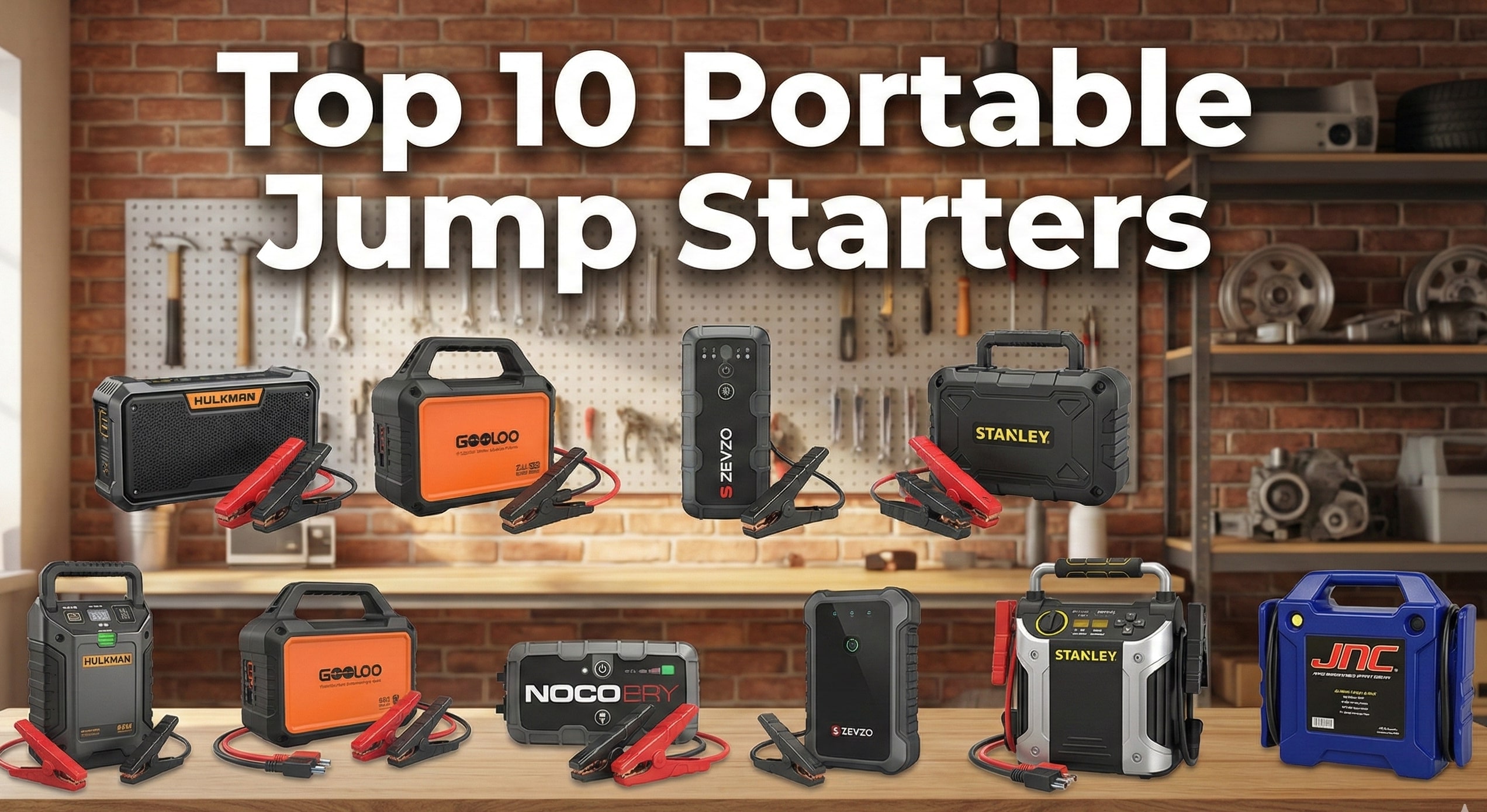 Top 10 Portable Jump Starters