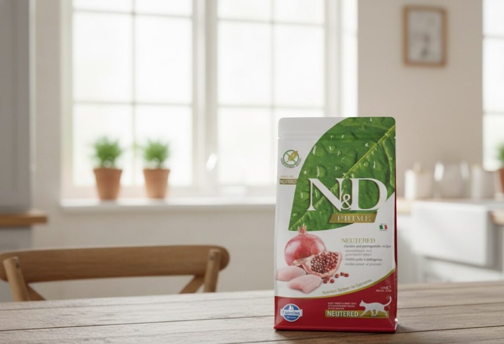 Farmina N&D Prime Chicken & Pomegranate is a premium, ancestral-inspired Grain-Free Cat Food.