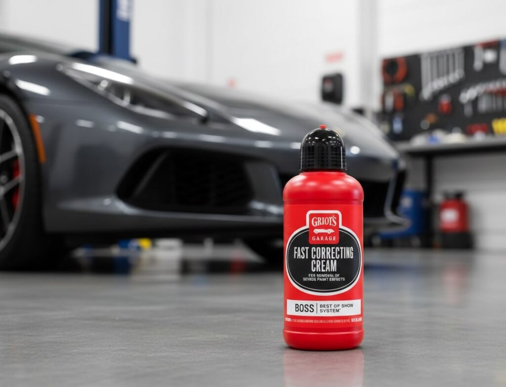 Griot's Garage BOSS Fast Correcting Cream (FCC) - professional car paint correction compound for severe defect
