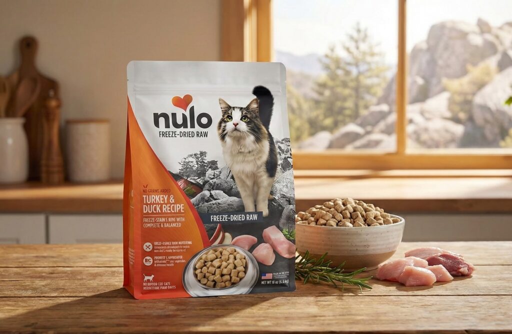 Nulo Freestyle Freeze-Dried Raw Turkey & Duck Recipe for Cats