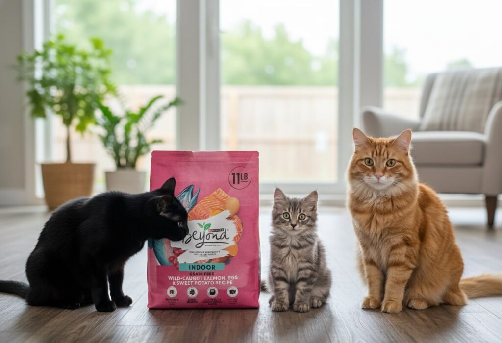 Purina Beyond Simply Grain Free offers simple, recognizable ingredients in their wholesome Grain-Free Cat Food.