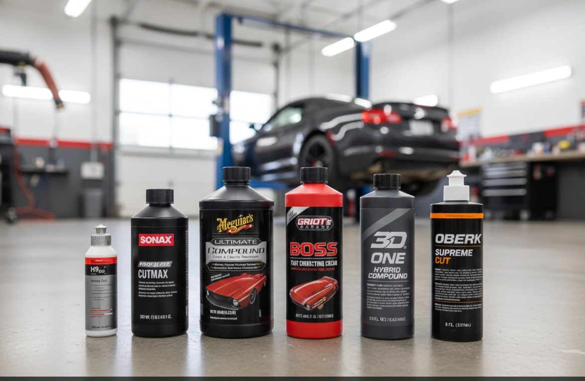 Top Buffing Compounds for Cars