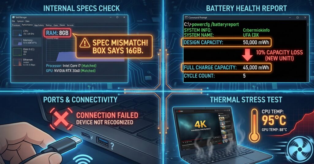Unboxing a New Laptop iNFOGRAPHIC