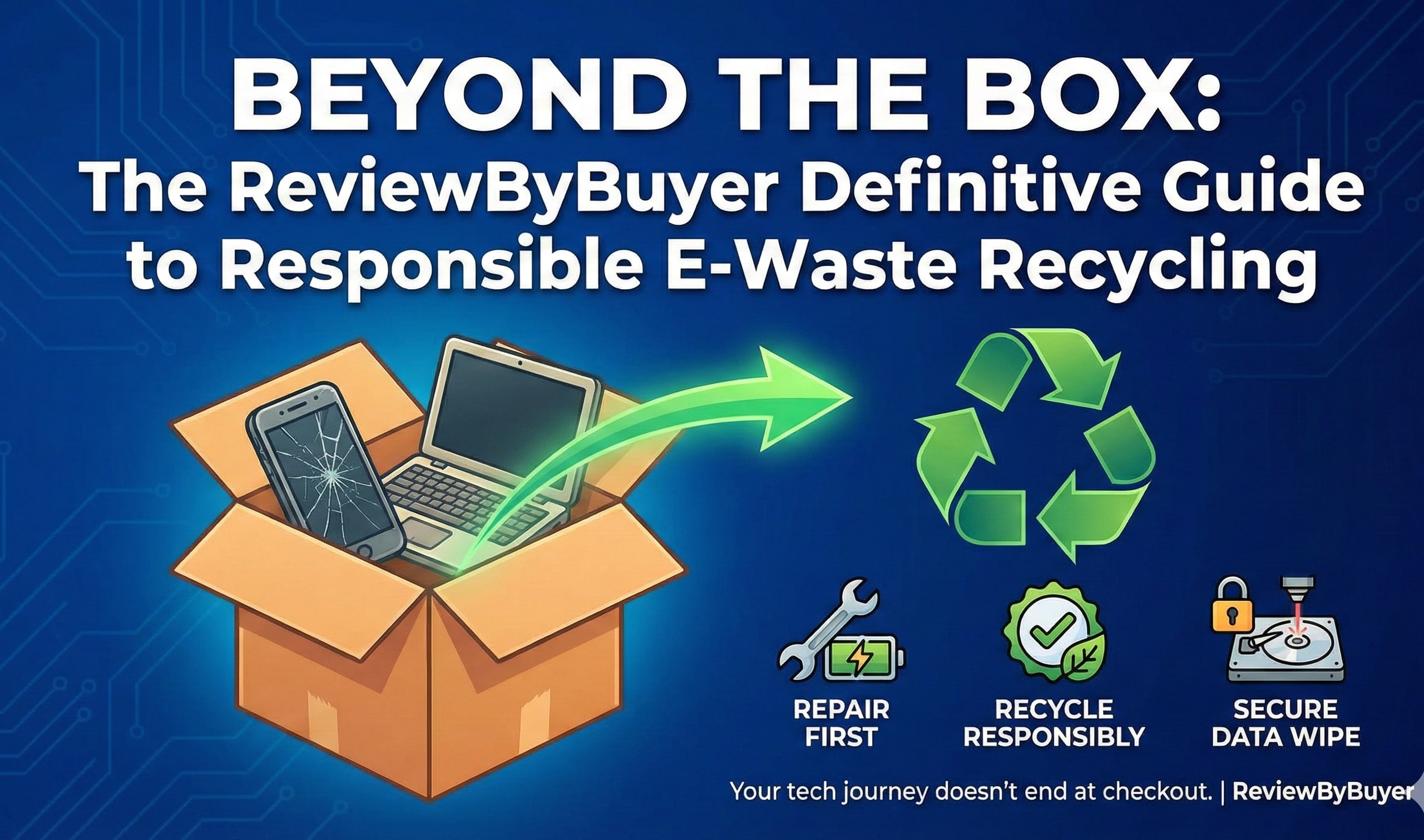 Beyond the Box: The ReviewByBuyer Definitive Guide to Responsible E-Waste Recycling